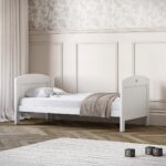 Silver Cross Valencia 2 Piece Nursery Set (Cot Bed & Dresser) - Ash White