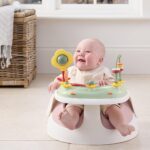 Snug Floor Seat with Activity Tray - Blossom