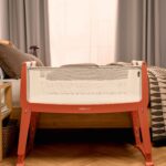 SnuzPod Studio Bedside Crib – Florence Ember