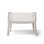 SnuzPod Studio Bedside Crib - Oslo Grey