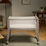 SnuzPod Studio Bedside Crib - Oslo Grey