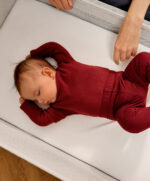 SnuzPod Studio Bedside Crib – Santorini Sky Blue
