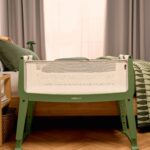 SnuzPod Studio Bedside Crib – Tokyo Matcha