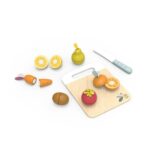 Speedy Monkey Fruits & Vegetables Cutting Playset