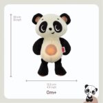 Tiny Love Plush Snuggly Buddy - Black And White