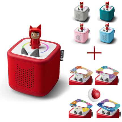 Tonies Toniebox 2 | Create Your Own Tonieplay Bundle (4pc)