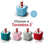 Tonies Toniebox 2 Starter Bundle | Create your Own (4pc)