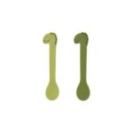 Trixie Silicone Spoon - 2 Pack - Mr Dino