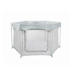 Tutti Bambini Hexa Playpen - Leaf/Terrazzo