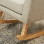 Tutti Bambini Jonah Rocking Chair + Foot Stool - Pebble