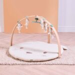 Tutti Bambini Luxury Wood & Muslin Playgym - Love Cats