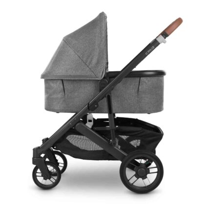 UPPAbaby Cruz V2 Pushchair with Carrycot, Nuna Pipa Lite LX Car Seat, ISOFIX Base & 4pc Accessory Set - Greyson