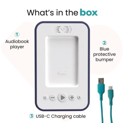 Voxblock Audiobook Player - Blue