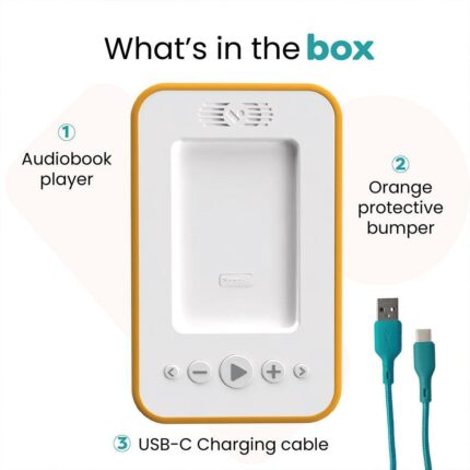 Voxblock Audiobook Player - Orange