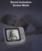 VTech RM4761 3.5inch Smart Wi-Fi 1080p Pan & Tilt Monitor - White