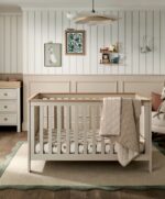 Wedmore Cotbed – Cashmere/Oak