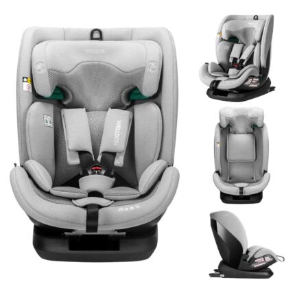 Welldon Encore Pro i-Size 76-150cm Car Seat - Moonstone (15months-12years)